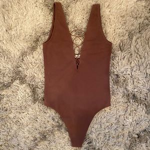 Wilfred Brown Bodysuit